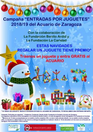 Campaña Solidaria Entradas por Juguetes Navidades 2018