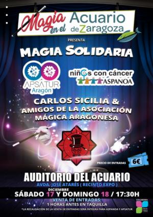 SESIONES DE MAGIA SOLIDARIA 17 Y 18 DE ENERO