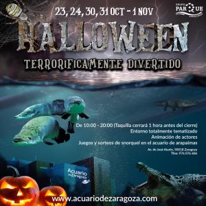 EL ACUARIO DE ZARAGOZA ESTÁ PREPARADO PARA CELEBRAR HALLOWEEN 2021