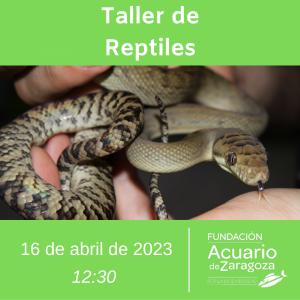 TALLERES DE EDUCACION AMBIENTAL MES DE ABRIL FUNDACIÓN ACUARIO DE ZARAGOZA POR LA BIODIVERSIDAD