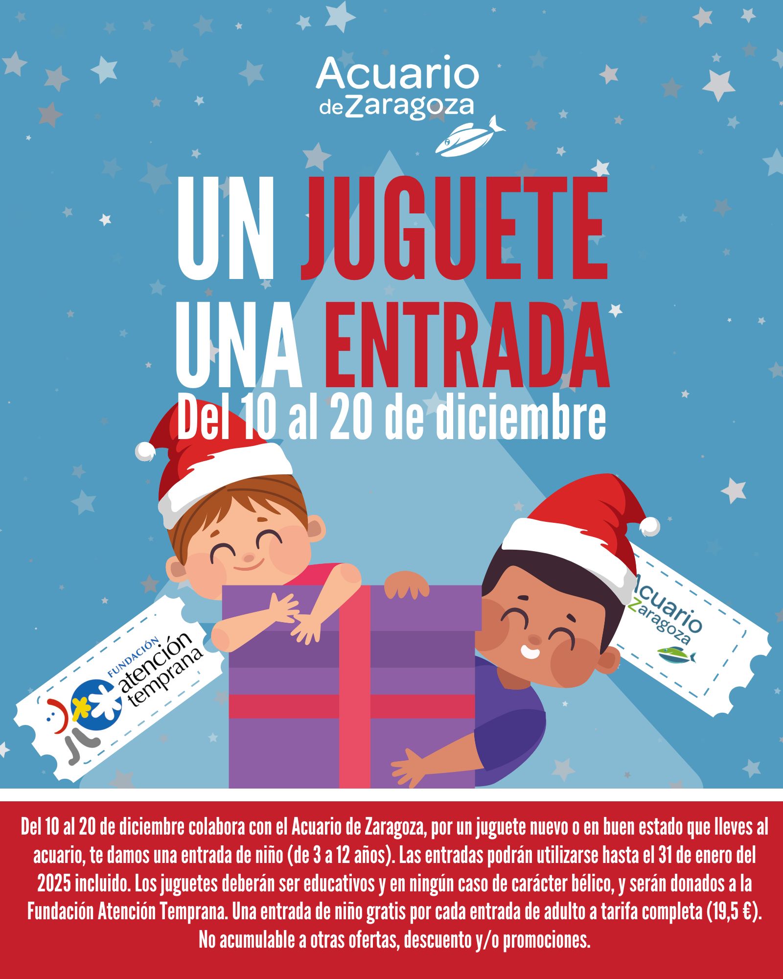 Campaña solidaria un juguete una entrada